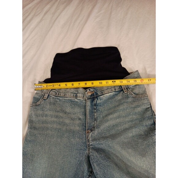 asos Design Maternity Jeans Size 4 Blue - Picture 4 of 8